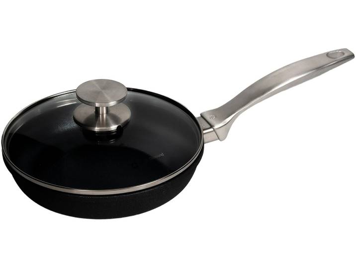 Bratpfanne SWISS DIAMOND CXD 20 cm , schwarz (schwarz, silberfarben), Ø:20cm, Pfannen, Bratpfanne