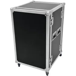 ROADINGER Rack PRO 15HE 45cm mit Rollen