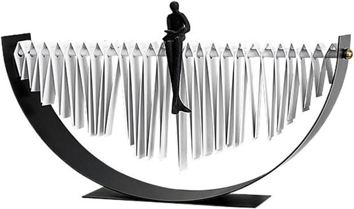 Modern luxe karakter ornament standbeeld voor decoratie, 52 cm lengte, gekleurd