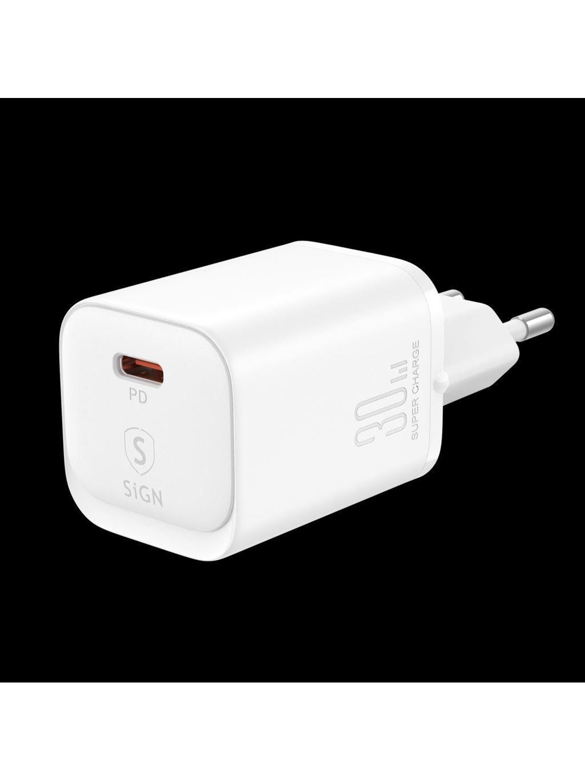 SiGN Single-Port Fast Charger - 30W - White