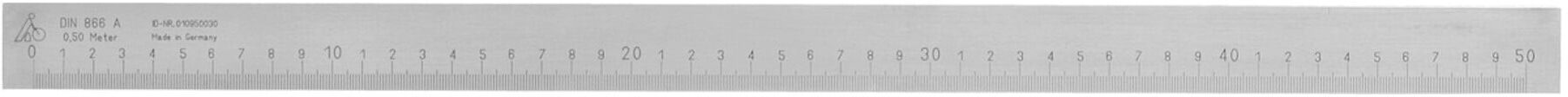 HOLEX Stahlmaßstab Form A 1000 mm (461000 1000)