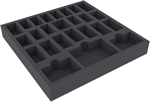 Feldherr AFMEEK040BO Schuimstof lade met 25 vakken voor bordspel accessoires
