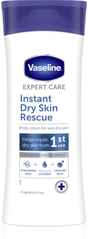Vaseline Dry Skin Rescue lait corporel pour peaux sèches 400 ml
