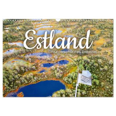 Estland - Ein unterschätztes Reiseziel. (Wandkalender 2027 DIN A3 quer), CALVENDO Monatskalender