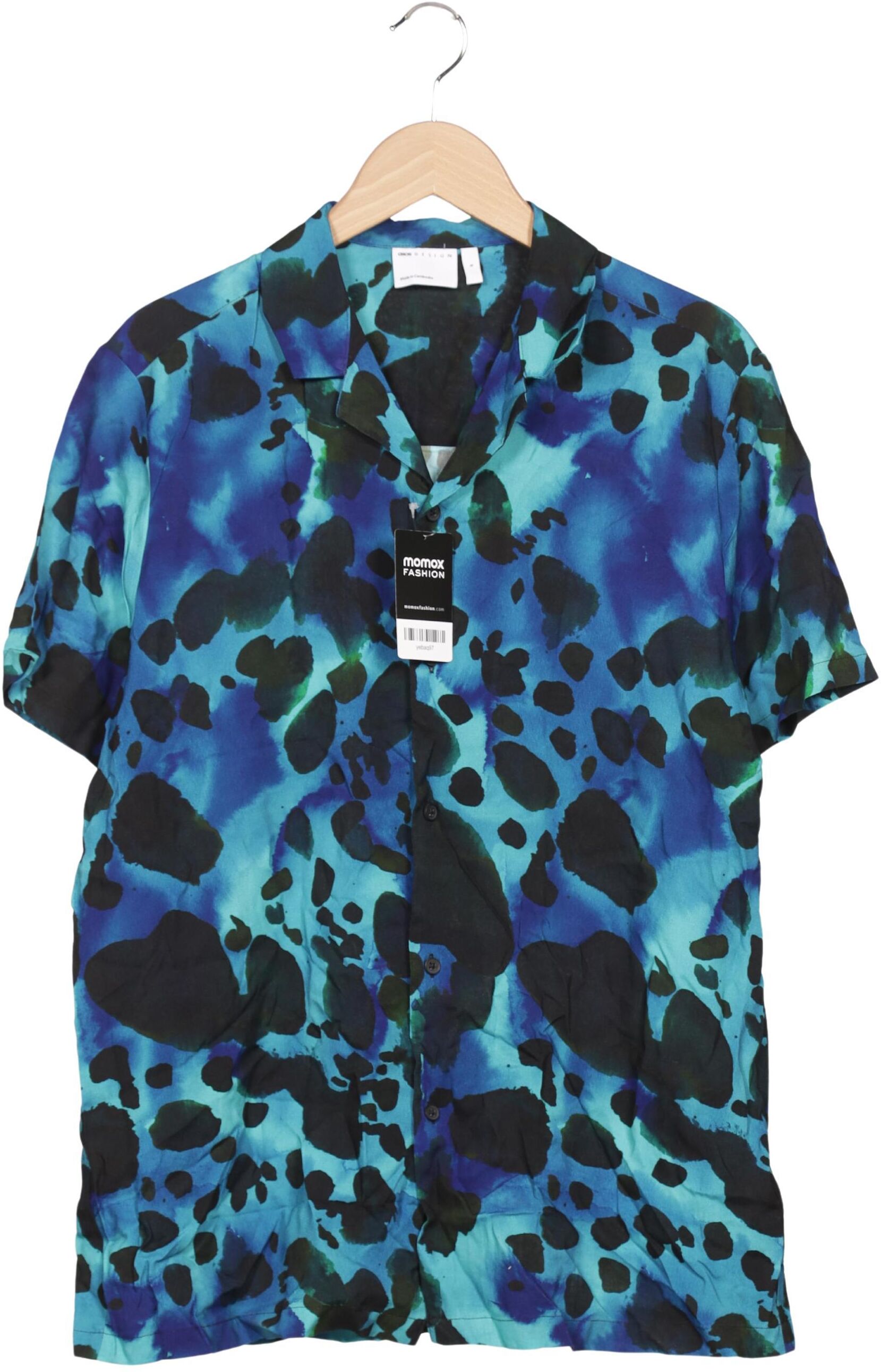 asos Herren Hemd, Mehrfarbig, Gr. S, Viskose - Second Hand