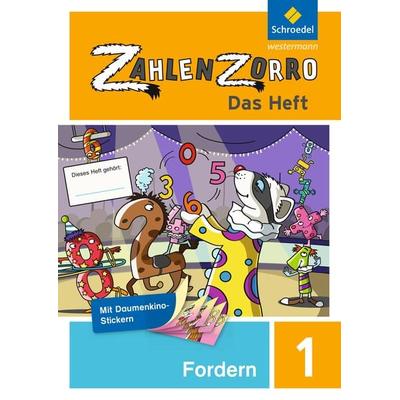 Zahlenzorro - Das Heft, Geheftet von Katrin Klöckner,Eveline Stadler,Frank Wahl,Janine Weigel, Schroedel, 978-3-507-14022-6