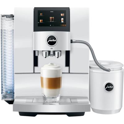 JURA Kaffeevollautomat "15410 Z10 (EA)", diamond weiß, B:32cm H:38cm T:45cm, Kaffeevollautomaten, 51 Spezialitäten, Touch, Light & Cold Brew, Kaffeevollautomat, Topseller