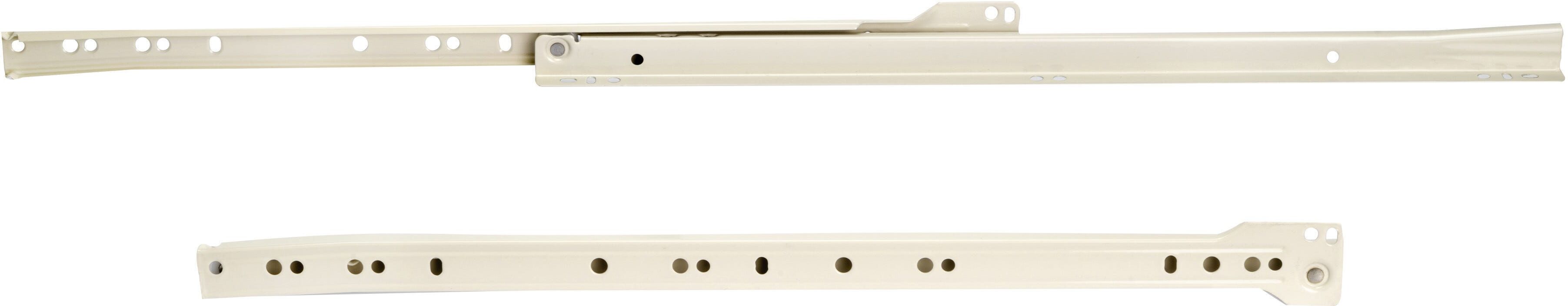 Emuca GUIDA PER CASSETTO ESTRAZIONE PARZIALE 500 mm ACCIAIO BIANCO