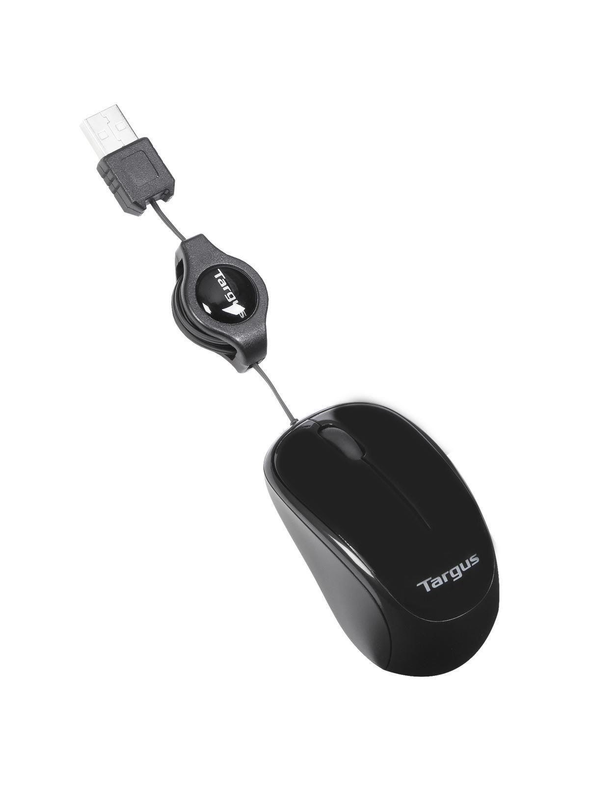 Targus Compact Blue Trace Travel Mouse Black - Maus (Grau)