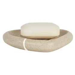 Seifenschale ETNA sand (B 15 cm) - braun - B 15 cm