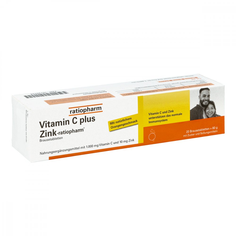 ratiopharm GmbH Vitamin C Plus Zink-ratiopharm Brausetabletten 16120924