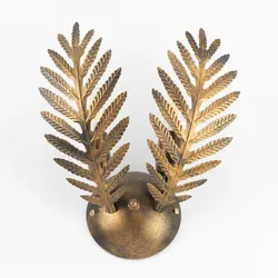 Wandleuchte Felce Bronzo Bronzefarben max.  Watt Wandlampe