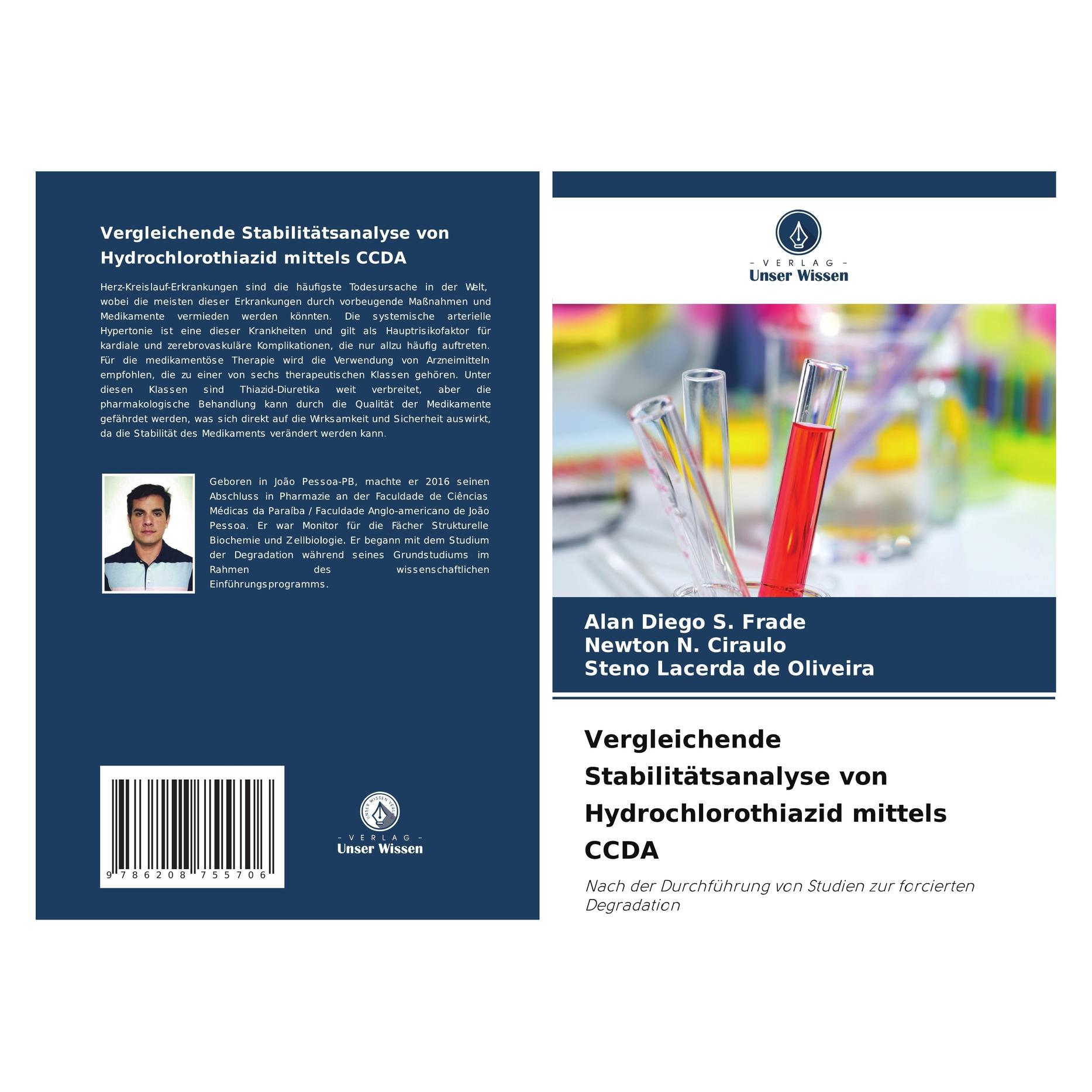 Bod Vergleichende Stabilitätsanalyse von Hydrochlorothiazid mittels CCDA (Deutsch, Softcover, Alan Diego S Frade, Newton N Ciraulo, Steno Lacerda de Oliveira) (57219888)