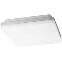 Sigor Aufbauleuchte Square 260mm silber IP54 Ra80 Tunable White