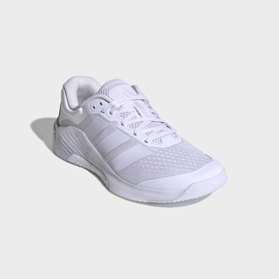 Trainingsschuh ADIDAS PERFORMANCE "DROPSET 4 POWER", Damen, Gr. 39, weiß (frozen lila, frozen lila, pure lila), Synthetik, Textil, Schuhe, für besseren Halt beim Gewichtstraining
