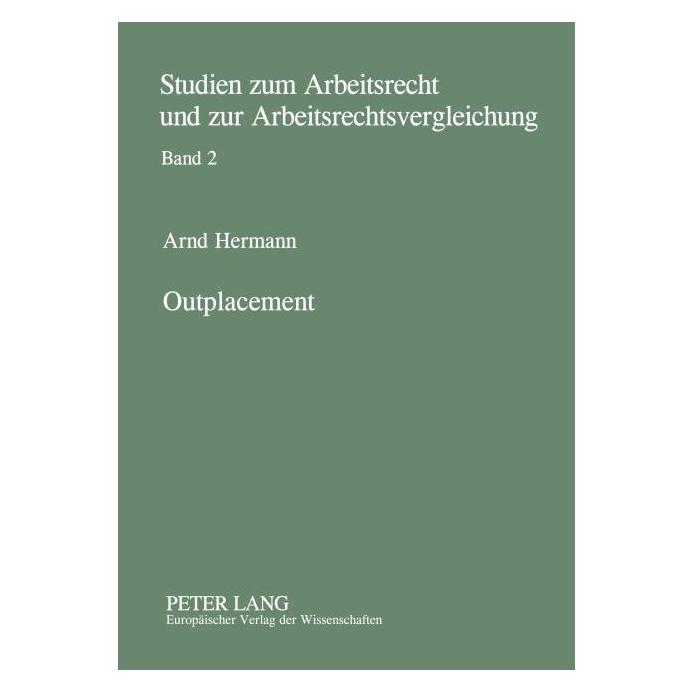 Peter Lang Outplacement (Deutsch, Softcover, Arnd Hermann) (56024704)