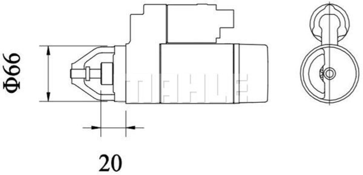 Starter MAHLE MS 436
