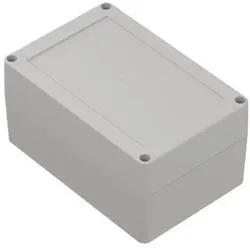 RS PRO Universalgehäuse Polycarbonat Hellgrau I, Elektronikzubehör + Gehäuse, Grau