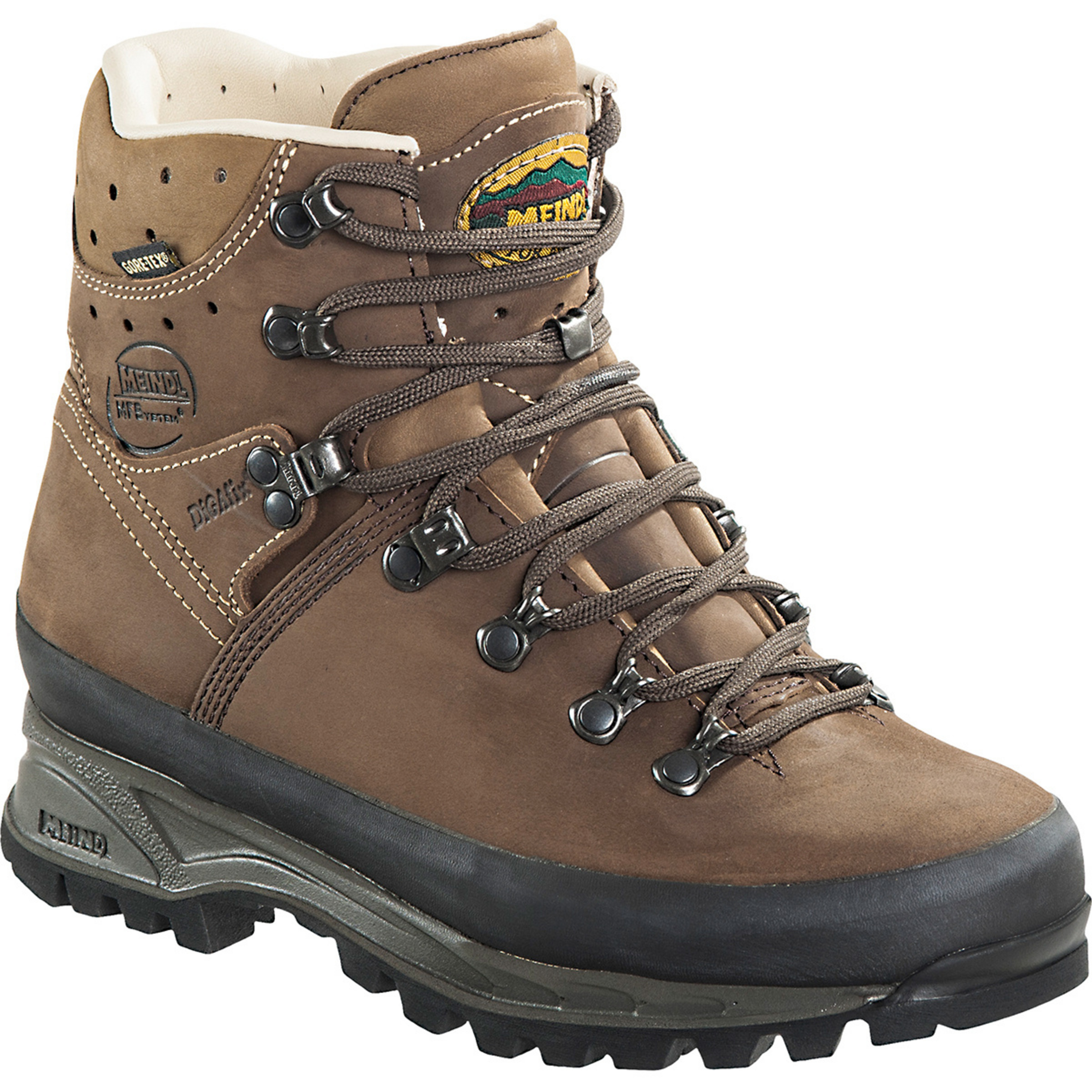 Meindl Island MFS Active GTX Damen Wanderschuhe braun Größe 43 Trekking Wasserdicht