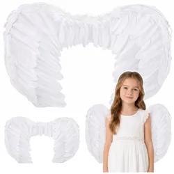 Federengelsflügel für Krippenspiel, Karnevalskostüme für Kinder, 54 x 35 cm