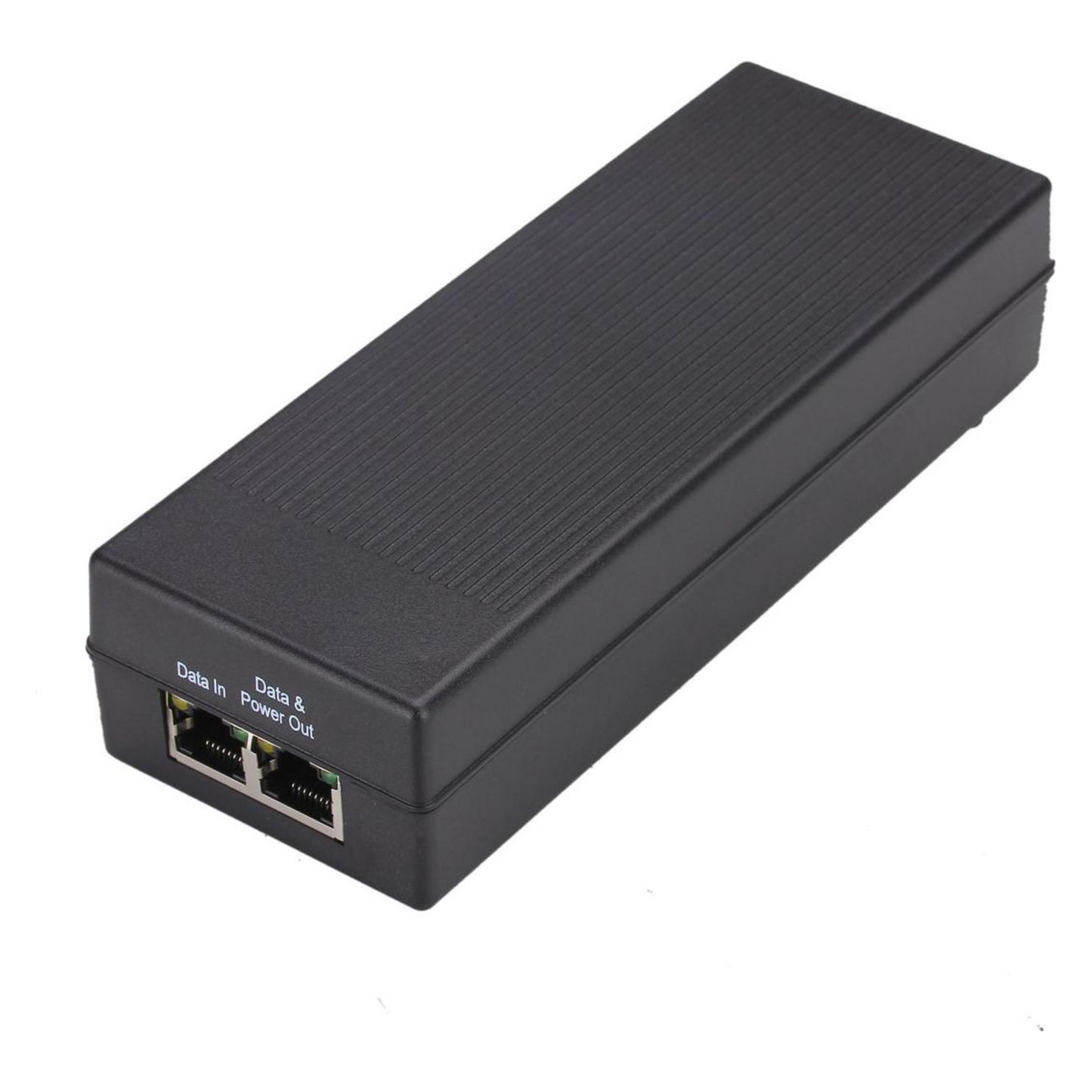 MicroConnect 15.4W 802.3af PoE Injector UK (802.3af (PoE), 15.40 W) (POEINJ-15W-UK)