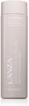L'anza Keratin Healing Oil Lustrous Conditioner condicionador com queratina para uso diário 250 ml. Keratin Healing Oil Lustrous Conditioner