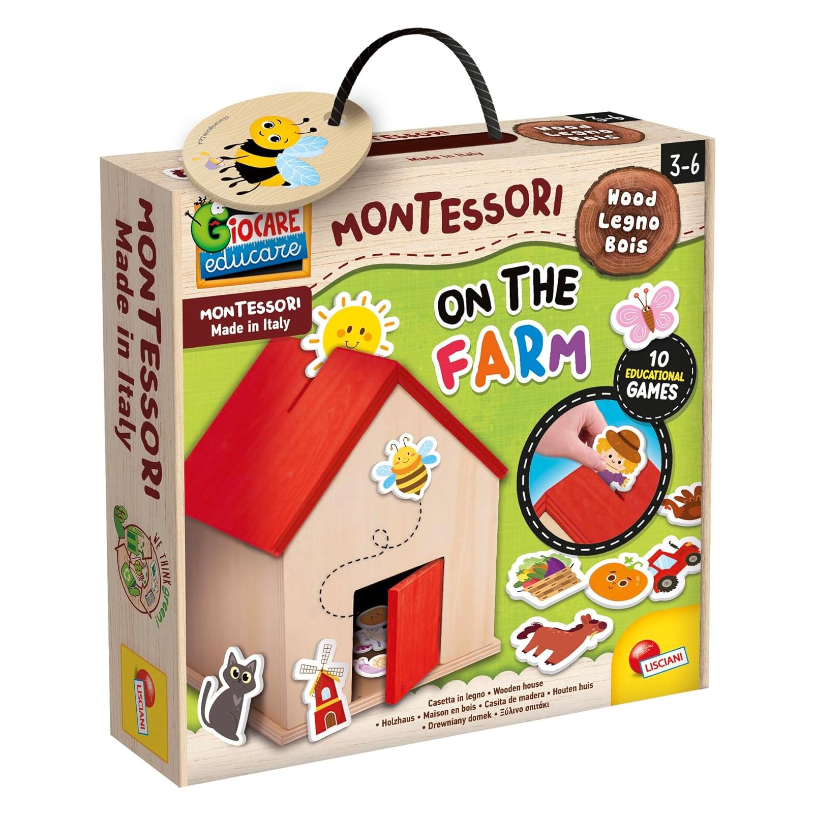 Lisciani Montessori Baby Wood In The Farm (Französisch) (45964100)