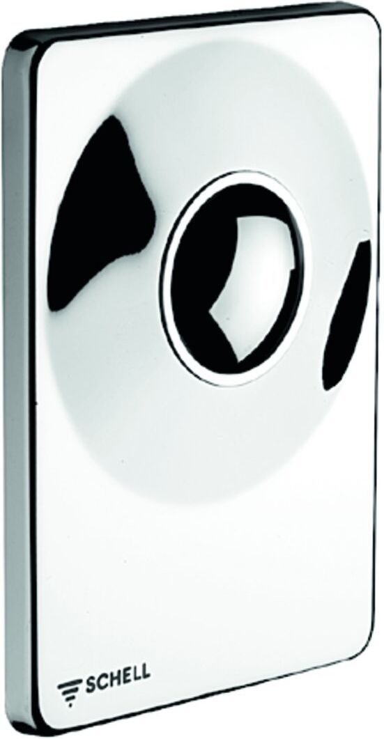 Schell WC-Abdeckplatte VERONA mit Drucktaste chrom 032040699