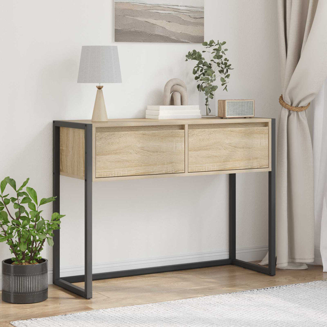 Trent Austin Design Steel Desk Sonoma 75cm H X 100cm W X 36cm D