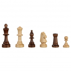 Philos Schachfiguren Heinrich VIII - Königshöhe 97 mm - gewichtet - im Polybeutel 290770