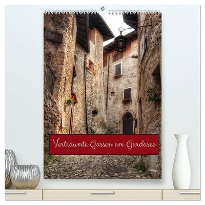 Verträumte Gassen am Gardasee (hochwertiger Premium Wandkalender 2027 DIN A2 hoch), Kunstdruck in Hochglanz