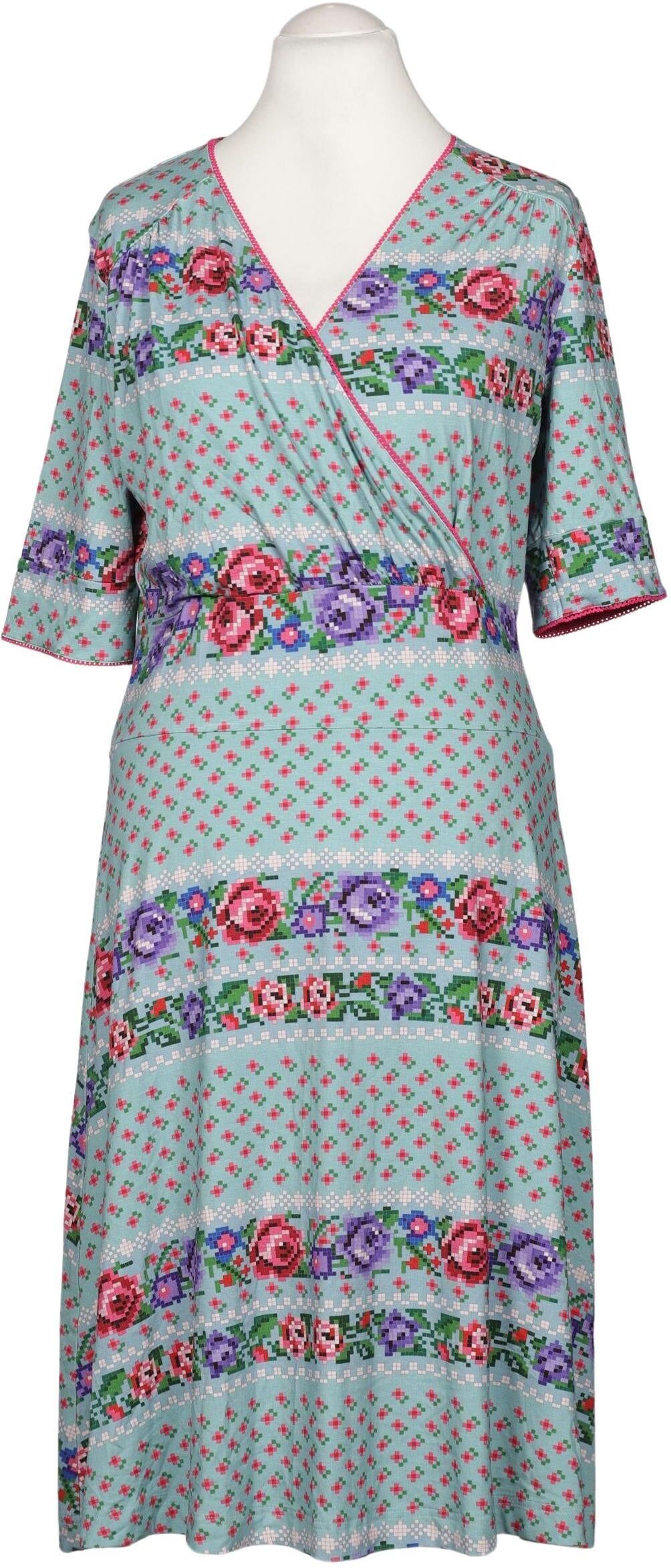 Tante Betsy Damen Kleid, Mehrfarbig, Gr. L, Elasthan - Second Hand