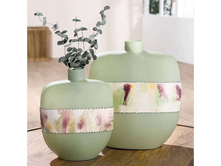 home24 Vaas Imperial bol 33cm groen
