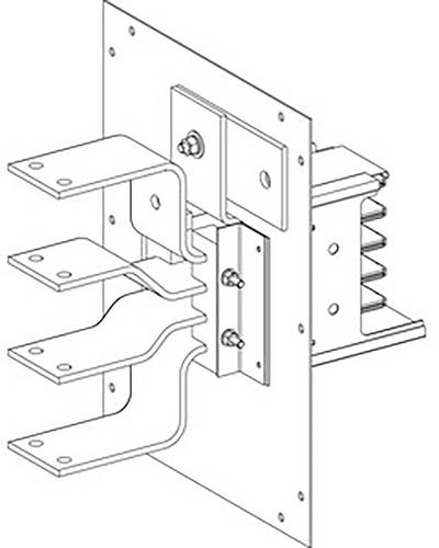 Schneider Electric KSA1000AE4 KSA Schaltanlageneinspeisung, 1000A Kleinverteilerzubehör 1St.