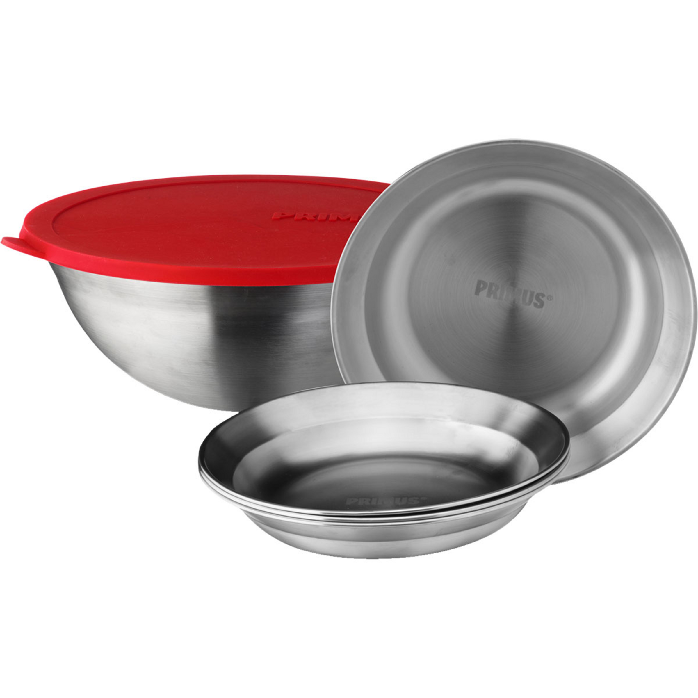 Primus CampFire Service Set Campinggeschirr silber Camping