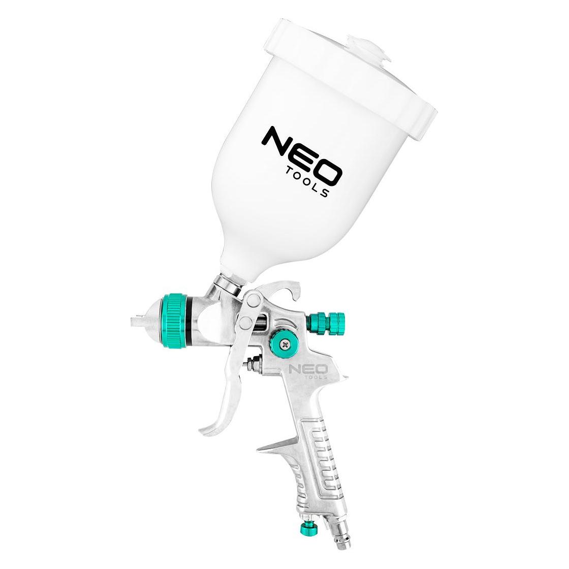 Neo Spritzpistole (Spritzpistole Obertank 0,6 l, Düse 1,4 mm, HVLP) (14-700)