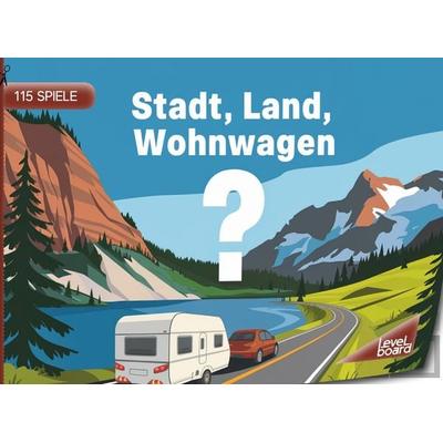 Stadt, Land, Wohnwagen - 115 Spielblöcke, Taschenbuch von LevelBoard Spiele, LevelBoard Spiele, 978-3-693-19806-3