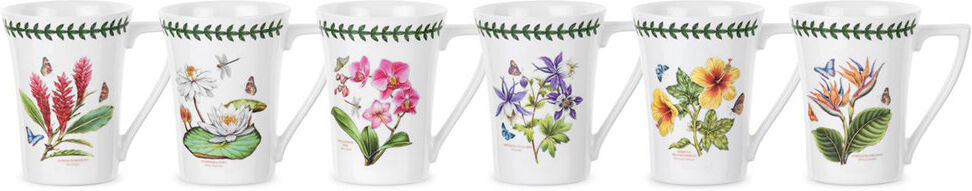 Portmeirion, Exotic Botanic Garden - Mandarin Mugs Set White 280ml