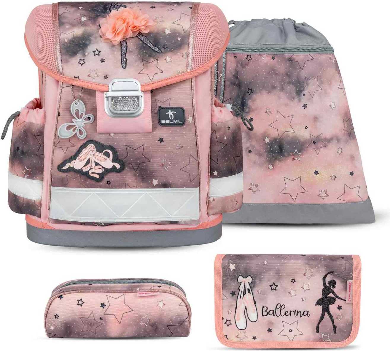 BELMIL Schulranzen-Set CLASSY 4tlg Rose Ballet