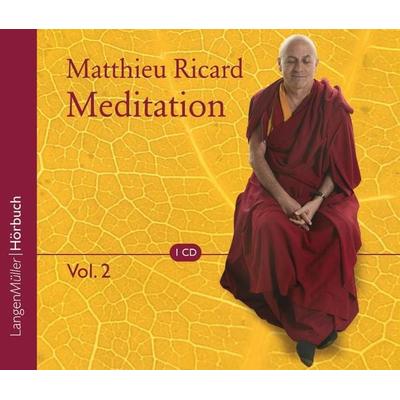 Meditation, Vol. 2 - Matthieu Ricard, CD, 9783784442341