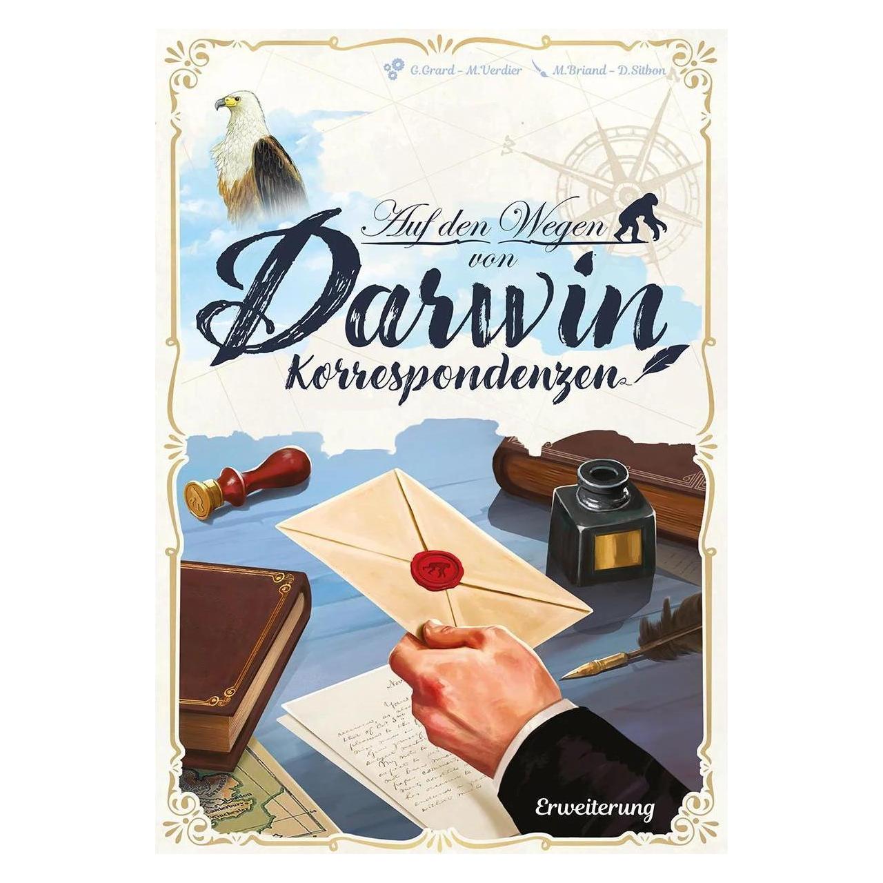 Asmodée Auf den Wegen von Darwin - Korrespondenzen (d) (Deutsch, 2 - 5 Spieler) (GIGD0024)