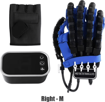 Uplift Curations Left And Right Hand Finger Rehabilitation Exerciser Robot Gloves Stroke And Hemiplegia Therapy Training Equipment right S
