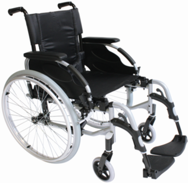 Invacare Cadeira de Rodas Action2 Maciço T40,5 1 un