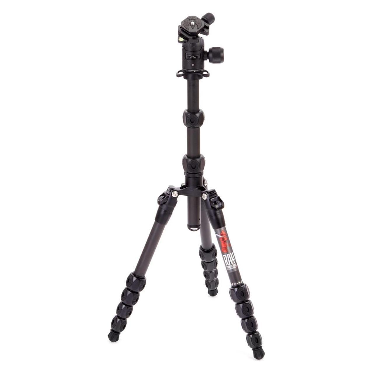 3 Legged Thing Legends Ray Tripod with AirHed VU Black Darkness (Carbon) (RAYKITDARK)