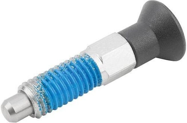 KIPP Goupille d'arrêt ECO M12 D=8 Forme AP à rainure à ressort O K. (K1098.091308120)