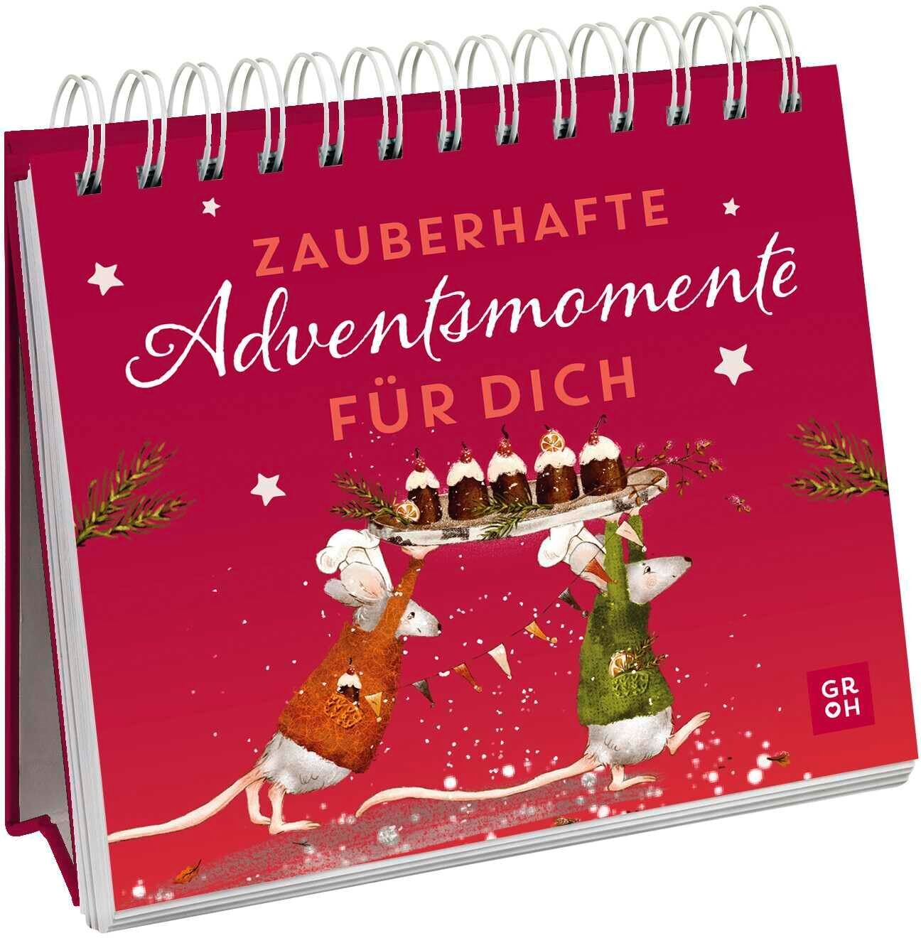 Zauberhafte Adventsmomente für dich: Kleines Buch zum Aufstellen mit liebevollen Gedanken für die Adventszeit Versüße deine Adventszeit mit süßten Tieren, Sprüchen und Zitaten - Preis vom 15.10.2026 23:06:25 h