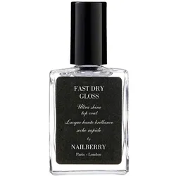 15ml NAILBERRY Fast Dry Gloss Ultra Shine Top Coat