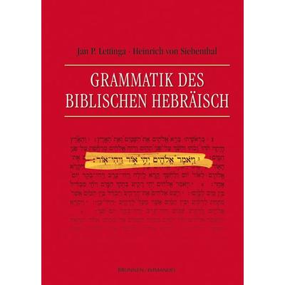 Grammatik des Biblischen Hebräisch, Gebundene Ausgabe von Jan P. Lettinga, Brunnen Verlag GmbH, 978-3-7655-9555-4
