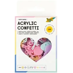 folia Konfetti aus Acryl »Happy Shapes« 100 Stück