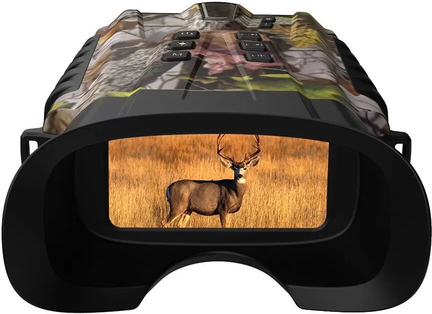INF Jumelles de vision nocturne numériques haute définition avec zoom 4x et éclairage infrarouge Camouflage
